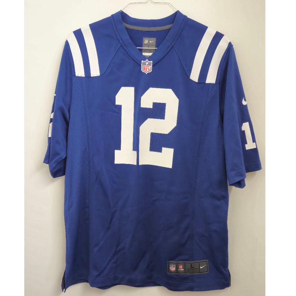 Nike NFL On Field Jersey- Andrew Luck #12 Indianapolis Colts- Size L